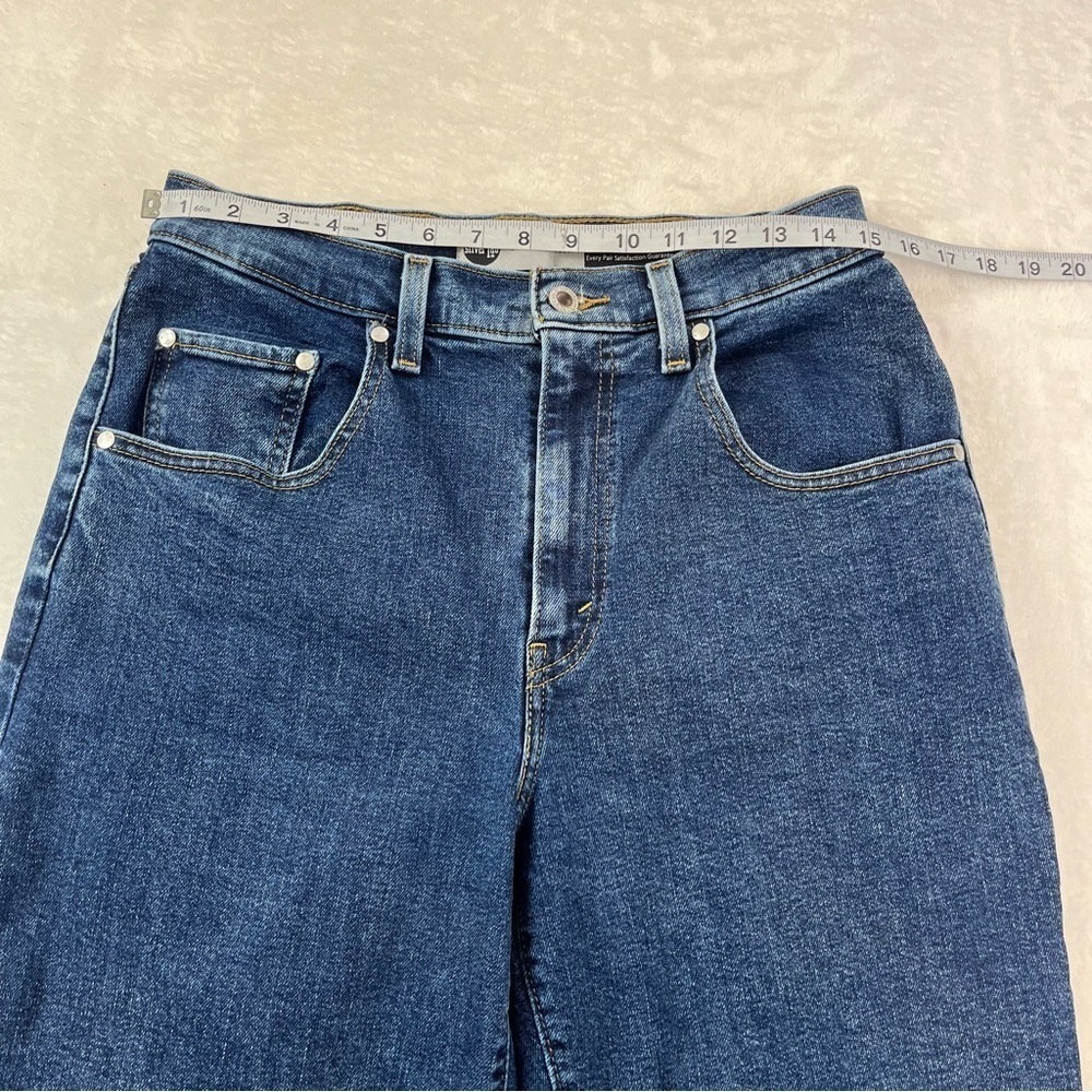 Levi's Silver Tab Mom Jean Med Wash High Rise Tapered Leg Women's Sz 30X26 - Picture 10 of 14